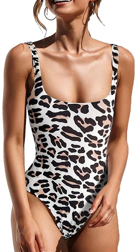 Cute 2020 Swimsuits Under 25 Shop The Look Jump Into Summer With This Cute One Piece Leopard