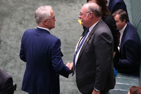Tony Abbott Warns Malcolm Turnbull Don T Break Your Promise On Same