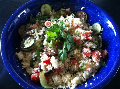 Delicious and easy to make, it'll become a staple in your kitchen! Vegetarian Couscous Recipe - RecipeYum