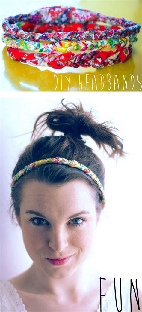 Diy Easy Fabric Braided Elastic Headband Tutorial From Clones N Clowns