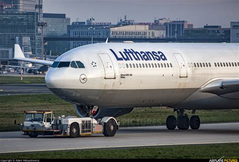 D Aikf Lufthansa Airbus A330 300 At Frankfurt Photo Id 1052269