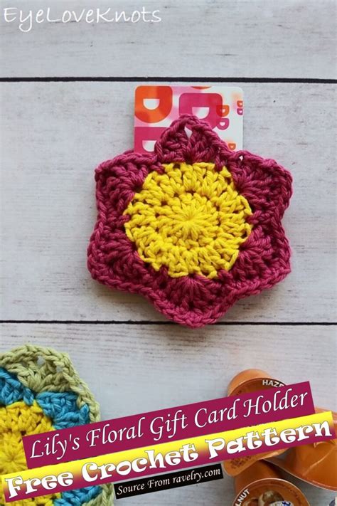 Unique Free Crochet Gift Card Holder Patterns