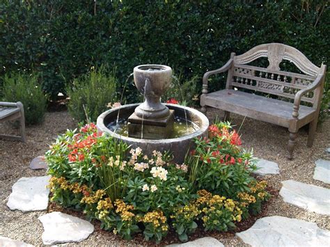 Water Fountains For Front Yard Yard Fountain Landscaping With