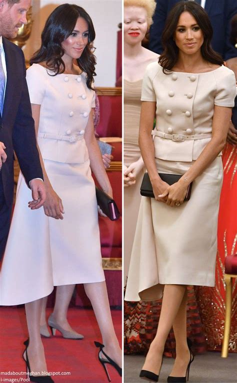 Kate middleton went head to head with meghan markle in the style icons' first fashion clash last night. 3/4 sleeve, change color, ️ skirt? Instead? | Fashion ...