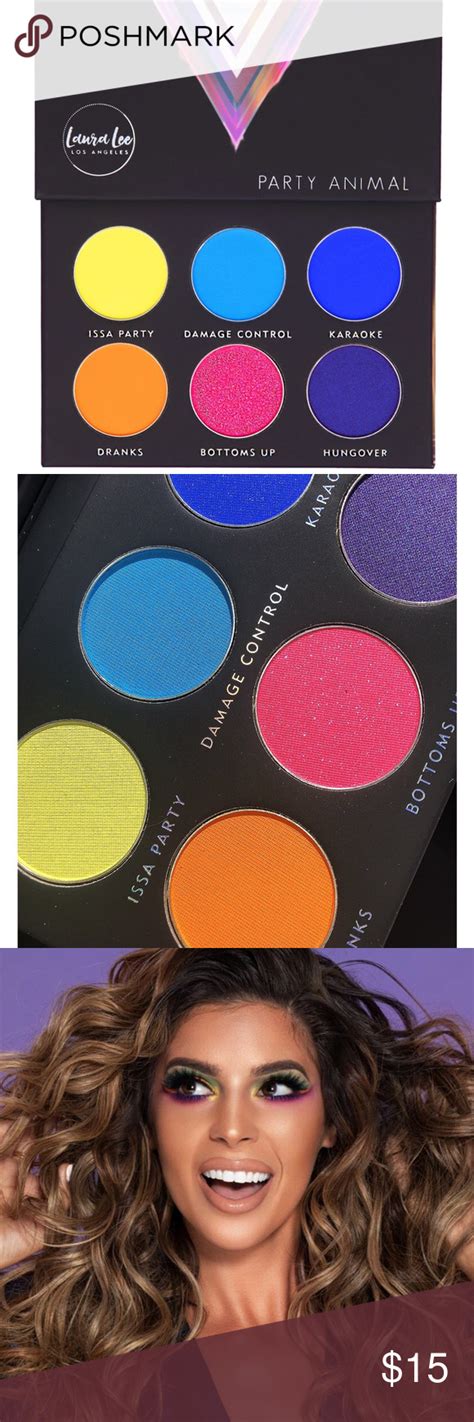 Laura Lee Party Animal Pressed Pigment Palette Animal Party Laura