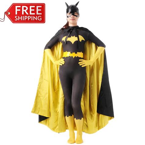 Black Batman Costume Adult Batgirl Women Halloween Costumes For Women