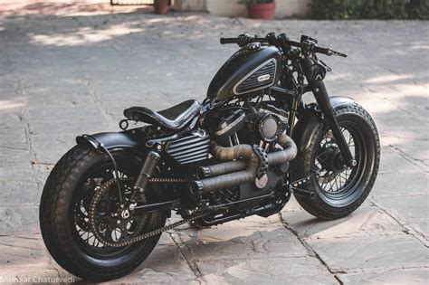 Hell Kustom Harley Davidson 48 By Rajputana Custom Motorcycles