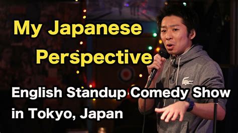 english standup comedy show in tokyo japan meshida japanese standup comedian youtube