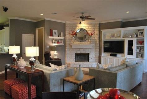 39 Stunning Corner Fireplace Design For Living Room Magzhouse Large