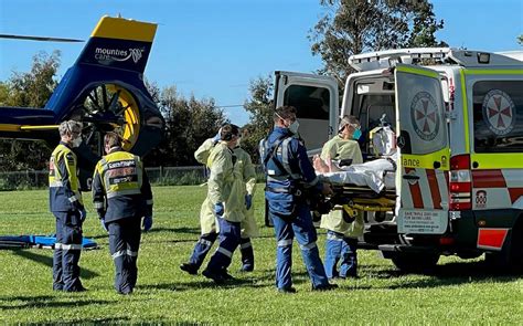 Katoomba Man Airlifted To Hospital After Falling Four Metres From