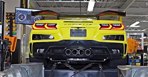 The 2023 Chevrolet Corvette C8 Z06 Hits The Dyno To Find Out Its True Hp