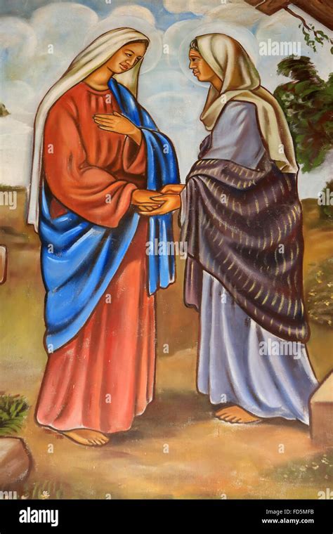 Visitation Of Elizabeth Hi Res Stock Photography And Images Alamy