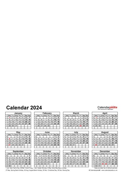 2024 Timeshare Calendar