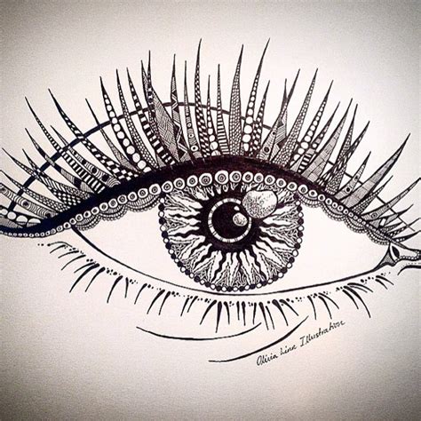 Decorative Zentangle Eye Eye Art Zentangle Drawings Zentangle Art