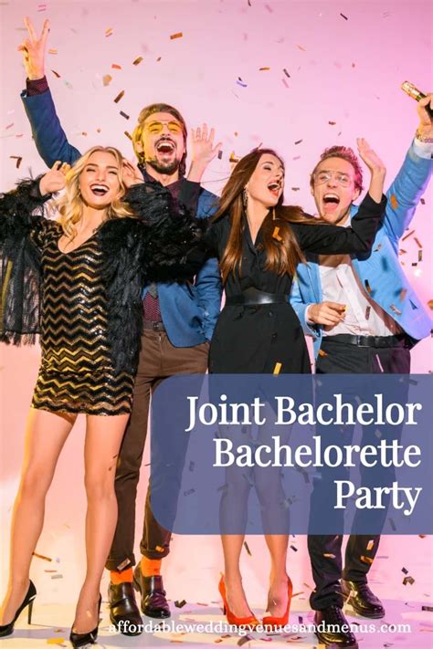 Joint Bachelor Bachelorette Party Ideas Games And Décor — Affordable