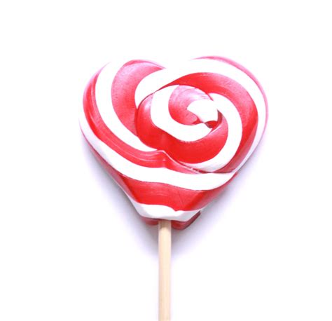 50g Red Heart Lollipop Designer Candy