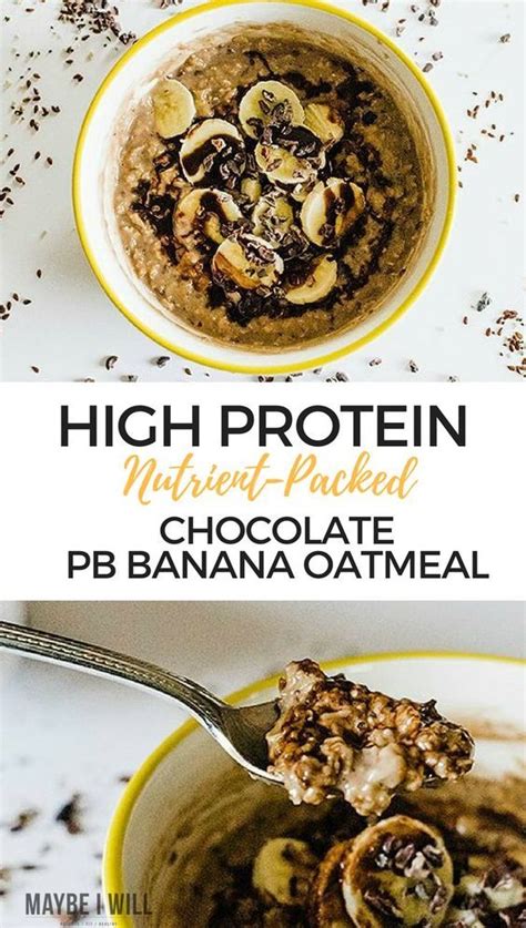 It's high in carbs so read more about protein packed banana bread… This High Protein Oatmeal is packed with nutrients and ...
