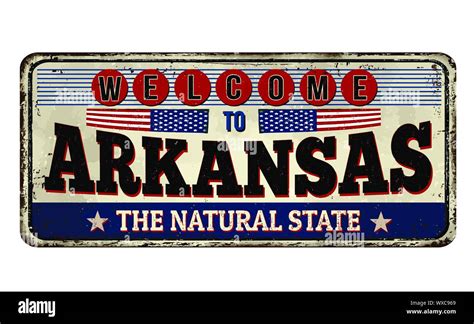 Welcome To Arkansas Sign Hi Res Stock Photography And Images Alamy