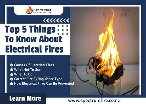 Things To Know About An Electrical Fire Spectrum Fire Protection
