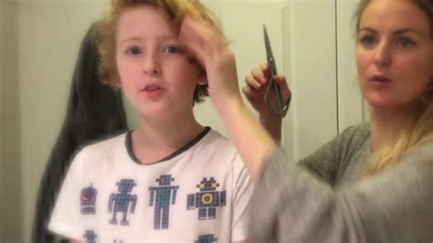 Big Haircut Day Mum Cuts Off Our Hair Youtube