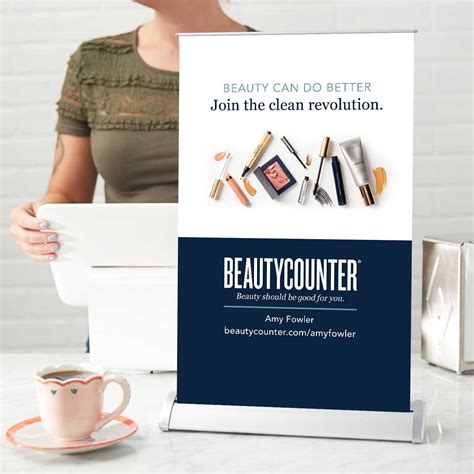 Beautycounter Banner Table Top Banner Printable Etsy