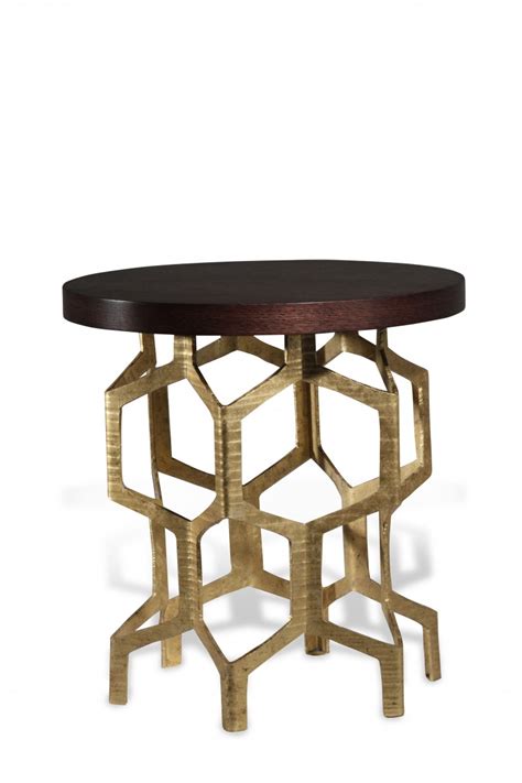 Honeycomb Side Table Bloom Furniture Studio