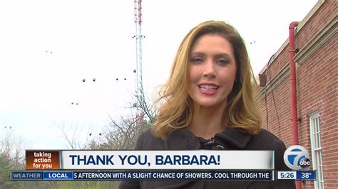 Wxyz Morning Anchor Alicia Smith Salutes Barbara Walters Youtube