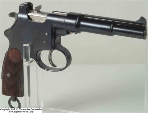 Mannlicher 1894 Self Loading Pistol M1894 Blow Forward Action Оружие