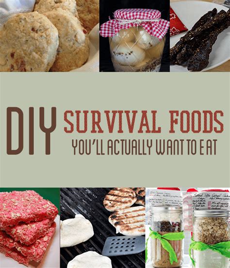 Diy Survival Food Youll Actually Want To Eat Survival Life