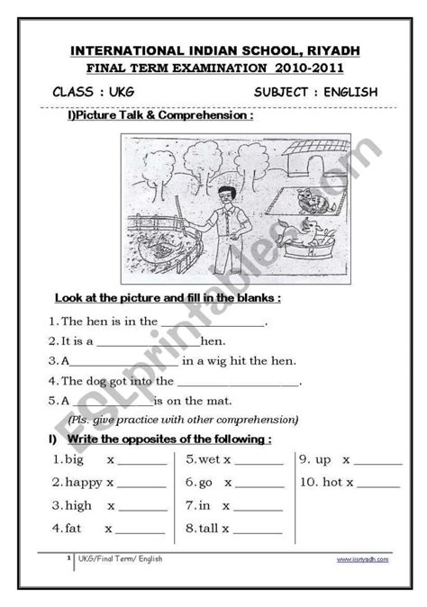 Students can learn the basic place value concept of tens and ones by completing a simple cut and paste activity. Tens And Ones Worksheet For Ukg - Preschool Worksheet Gallery