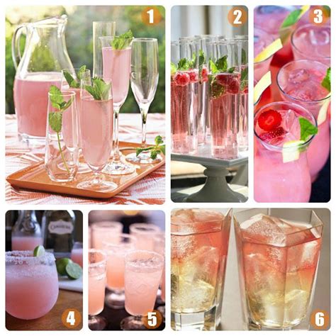 Wedding Specialty Drinks Pink Cocktails Sunny Soirees Yummy Drinks Wedding Drink Party Drinks