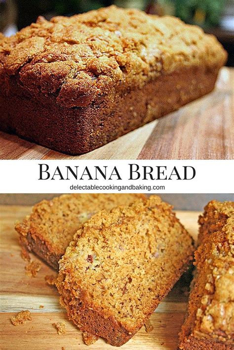 Banana bread, i'm pretty sure, is at least 50 percent of the reason bananas exist. Banana Bread with Streusel Topping Recipe + VIDEO | Dessert recipes, Fun baking recipes ...