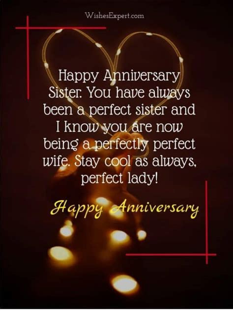 Top 35 Anniversary Wishes For Sister And Brother In Law