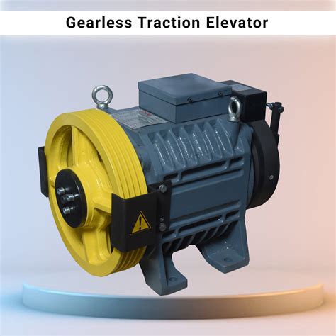 Gearless Elevator Traction Machine Jd Engineering Works