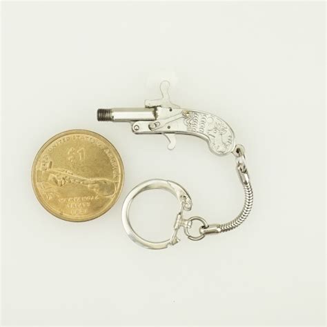 Berloque Pinfire Gun 2 Mm Vintage