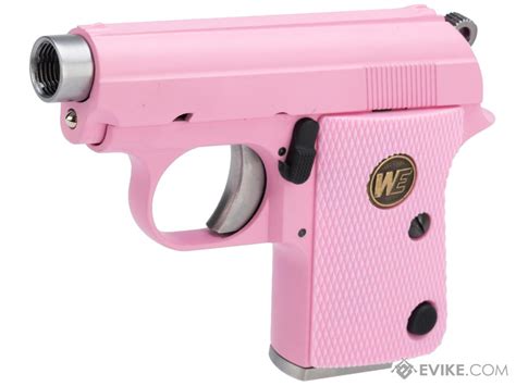 We Tech Ct 25 Gas Blowback Airsoft Pocket Pistol Color Pink Airsoft Guns Gas Airsoft