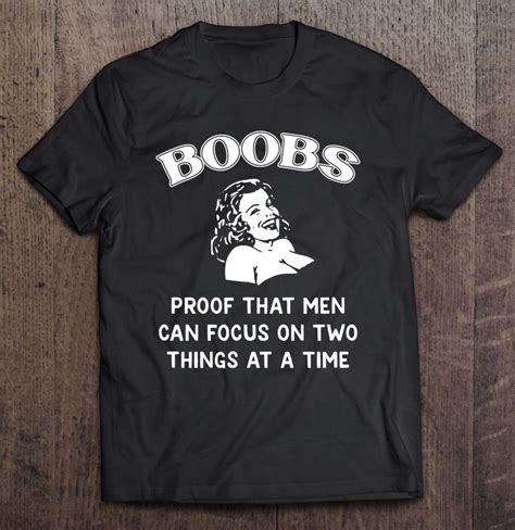 Boobs Proof Men Can Focus On Two Things At Once
