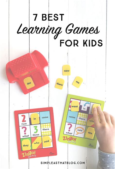 7 Best Learning Games For Kids