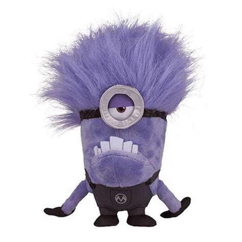 Universal Studios Despicable Me One Eye Purple Minion Plush New With
