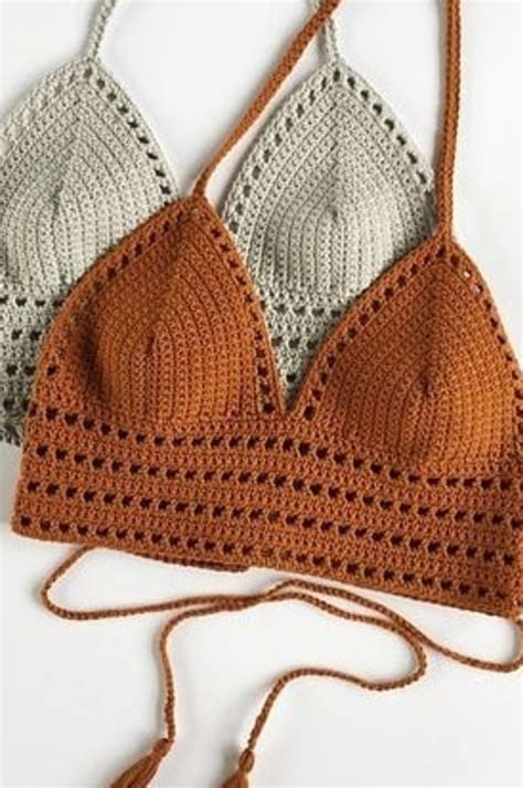 Best Simply Cute Crochet Beachwear Swimsuit Top Pattern Ideas New 2021