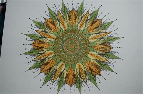Desire0006 1600×1061 Sunflower Art Sunflower Mandala Art Blog