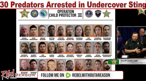 30 predators arrested in undercover sting youtube