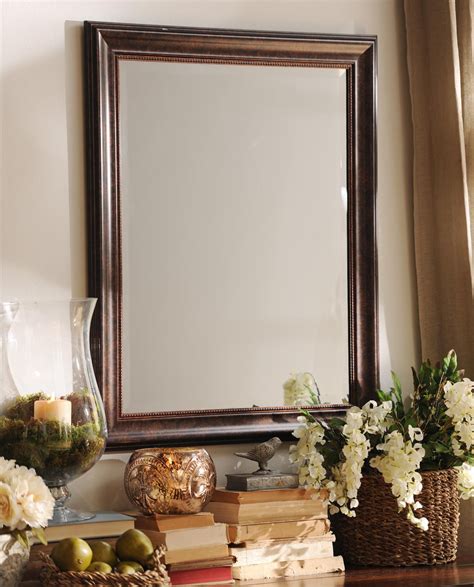 A Framed Mirror Is Both Timeless And Stately Add One To Your Entryway