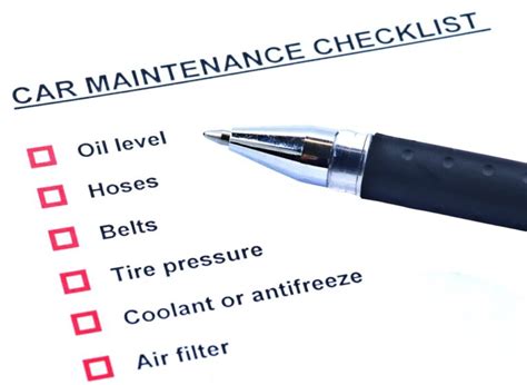 10 Essential Car Maintenance Checklist For Every Car Owner My