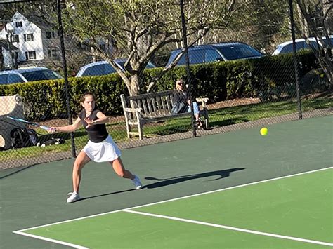 Greenwich Academy Tennis Team Tops Taft Greenwich Sports Beat