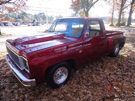 1976 Chevy C 10 Stepside Pick Up Custom Street Rod Tubbed