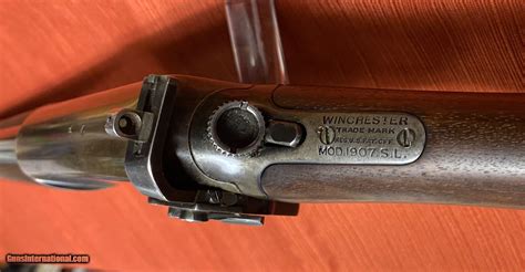 Vintage Winchester Model 1907 Semi Automatic Self Loading 351 Rifle