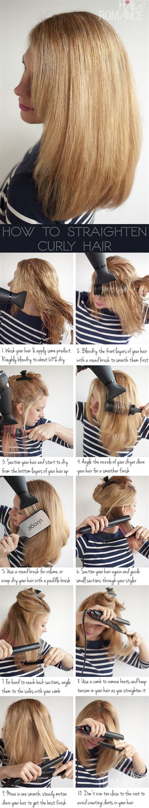 How To Straighten Curly Hair With The Elkie Creative Styler Hair Romance