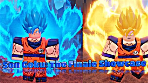 Son Goku The Finale Showcase Roblox Youtube