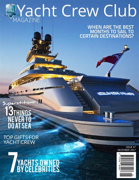 Yacht Crew Club Magazine Issue No7 2017 By Myexpatsworld Yacht